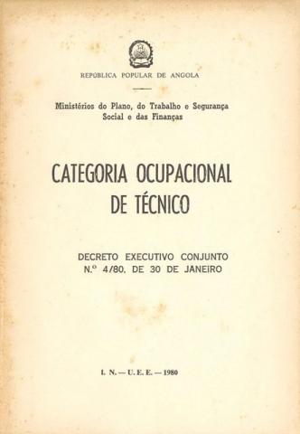 Categoria Ocupacional de Técnico