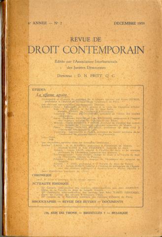 Revue de Droit Contemporain (AIJD)