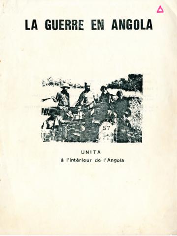 La guerre en Angola - UNITA à l’interieur de l’Angola