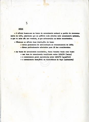 Dados do censo de algumas zonas de Angola