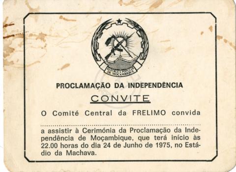 Proclamação da Independência - Convite