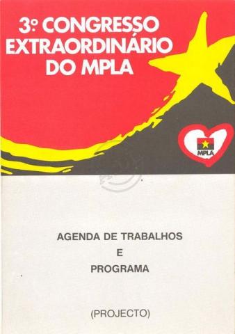 Agenda de trabalhos e Programa (projecto)