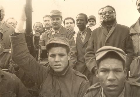 Treino do EPLA (MPLA) em Marrocos