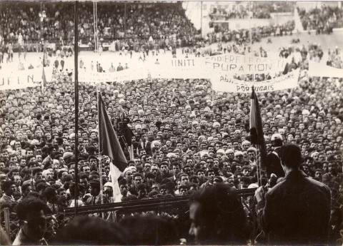 Manifestação de Solidariedade da Argélia com Angola