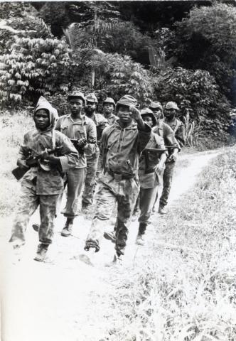 Actividade de guerrilha do MPLA em Cabinda