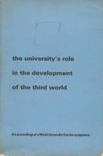 University's Role in the Development of the Third World (The)