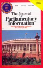 The Journal of Parliamentary Information