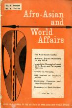 Afro-Asian and World Affairs