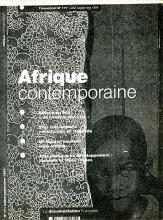 Afrique Contemporaine (La documentation française)