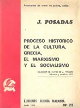 Proceso historico de la Cultura, Grecia, el Marxismo y el Socialismo
