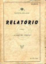 Relatório - Distrito do Uíge - ano de 1965