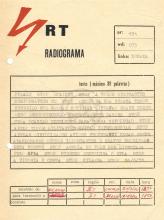 Radiograma de Kilamba a Pedalé, nº 191