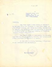 Carta de Henri Lopes a Lúcio Lara, sobre construção do IAE