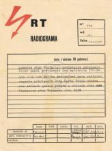 Radiograma nº 199 de Tchiweka a Monstro