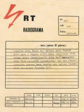 Radiograma nº 200 de Tchiweka a Monstro