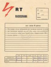 Radiograma nº 222 de Miranda a Tchiweka