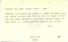 Telegrama da JMPLA à Delegação MPLA