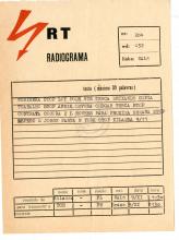 Radiograma de «Kilamba» a «Tchiweka», nº 284