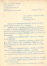 Carta da União dos Estudantes Angolanos em Bucareste ao Secretário-geral da OUA