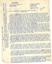 Cópia da carta de Savimbi a Lucas Abias