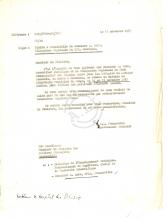 Carta de C.L. Pennacchio sobre visita a Brazzaville de A. Samb
