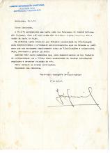 Carta do Comité Informação Portugal