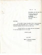 Carta de Lúcio Lara ao Deutsches Institut für ärtzliche Mission