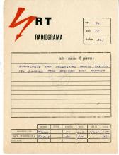 Radiograma de Miranda a «Diandengue»