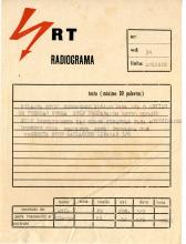 Radiograma de «Miramar» a «Kilamba»