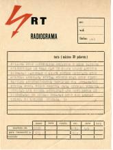 Radiograma de Humbaraci a «Kilamba»