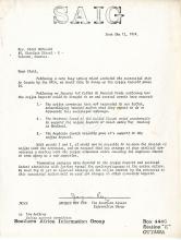 Carta de Jacques Roy ao Rev. Clark McDonald