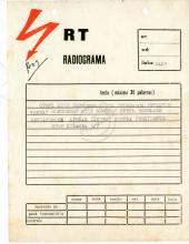 Radiograma de «Kilamba» à CPRFL