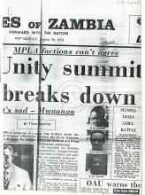 MPLA factions can’t agree - Unity summit breaks down