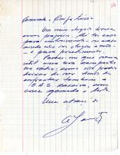 Carta de António Jacinto a Lúcio Lara
