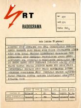 Radiograma (nº 251) de «Kilamba» a «Monstro»