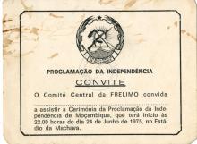 Proclamação da Independência - Convite