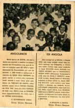 Panfleto português «Angolanos, nesta época de Natal…» de Silvério Marques