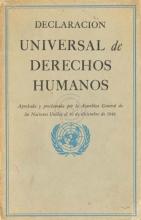 Declaracion universal de Derechos Humanos