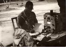 Primeiros radiotelegrafistas na 2ª Região do MPLA