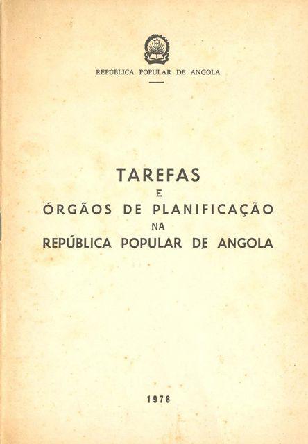 Tarefas e Órgãos de Planificação na RPA