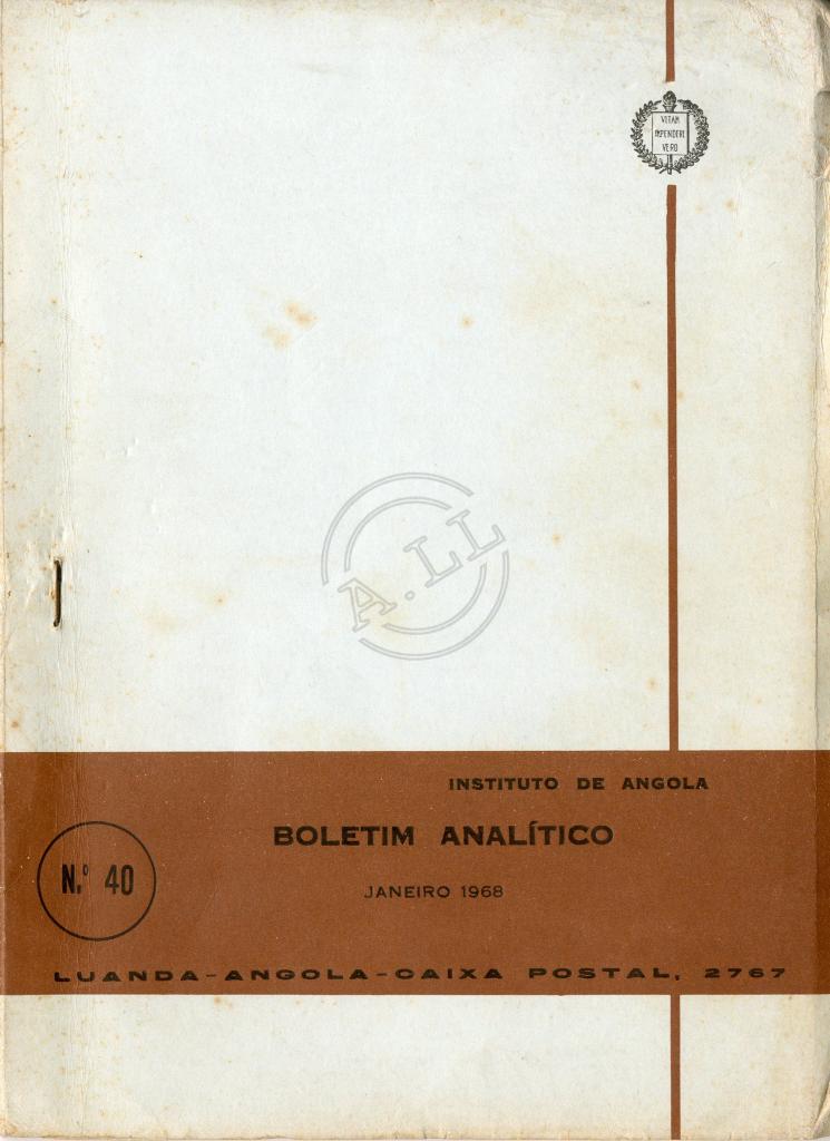 Boletim Analítico