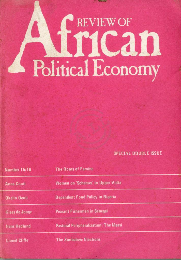 The Review of African Political Economy