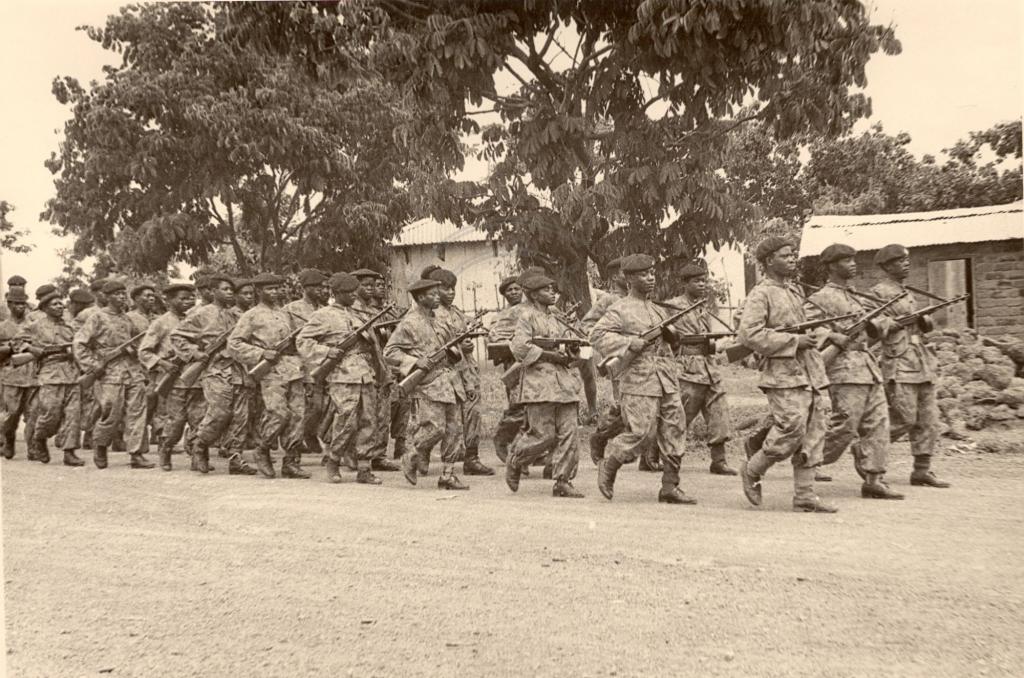 Guerrilheiros do MPLA em Dolisie